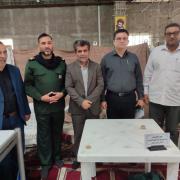 برپایی میز خدمت صندوق بازنشستگی کشوری مدیریت استان خوزستان در مصلی مهدیه اهواز