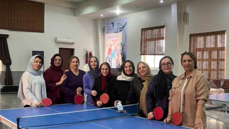 برگزاری مسابقات تنیس روی میز بانوان پیشکسوت استان گلستان