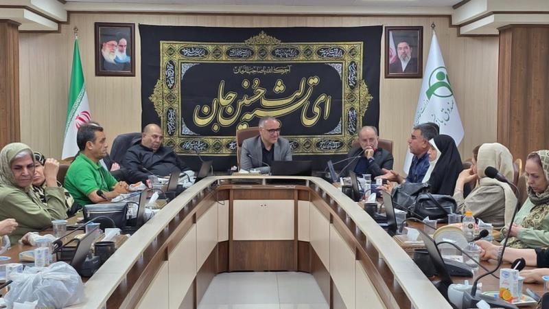 نشست مدیرعامل صندوق بازنشستگی کشوری با جمعی از بازنشستگان حوزه بهداشت و درمان