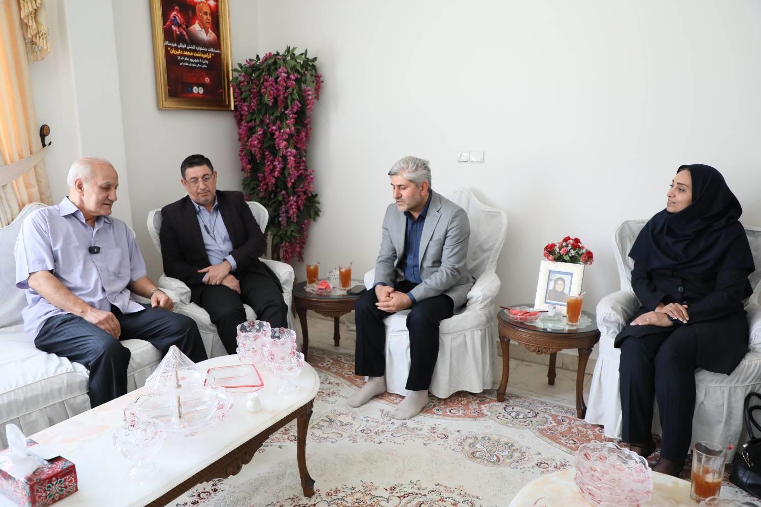 دیدار با پیشکسوت کشتی ایران