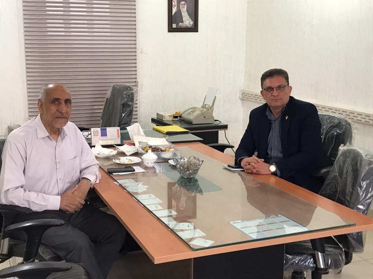 دیدار مدیر صندوق بازنشستگی استان خوزستان با هیأت مدیره کانون بازنشستگان راه‌آهن جنوب