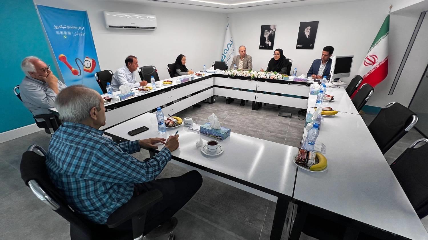 چهارمین نشست نظارتی صندوق بازنشستگی استان قزوین با بیمه دی برگزار شد