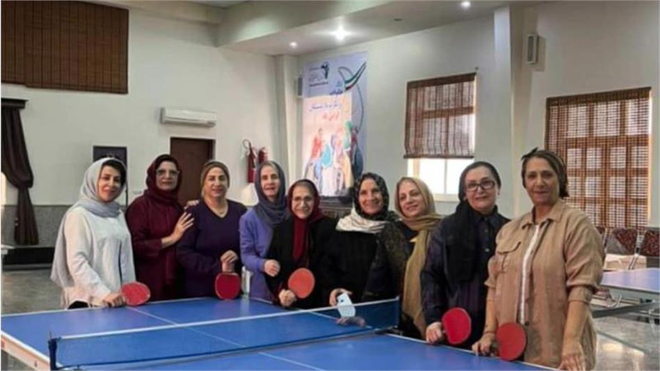 برگزاری مسابقات تنیس روی میز بانوان پیشکسوت استان گلستان