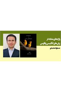 واژه های مشابه در زبانهای انگلیسی و فارسی