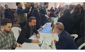 برگزاری میزخدمت نماز جمعه آبان 1404 3