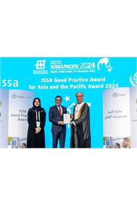 Oman wins the ISSA Good Practice Award for Asia and the Pacific