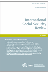 International Social Security Review: Special issue on gender and social security