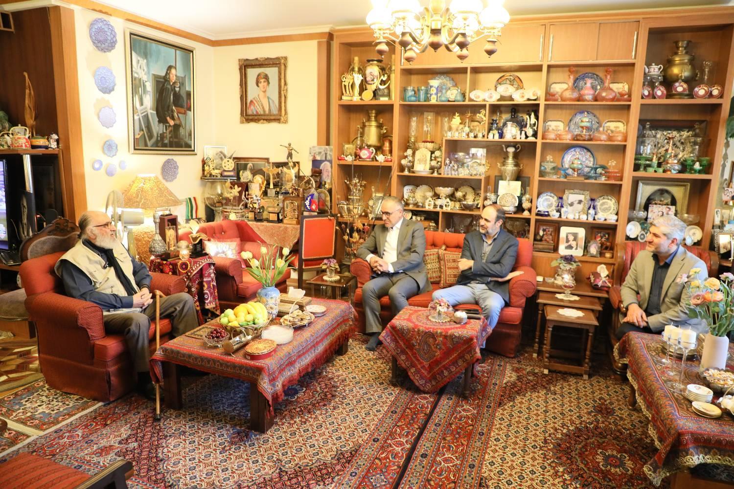 دیدار مدیرعامل صندوق بازنشستگی کشوری با داریوش ارجمند 8
