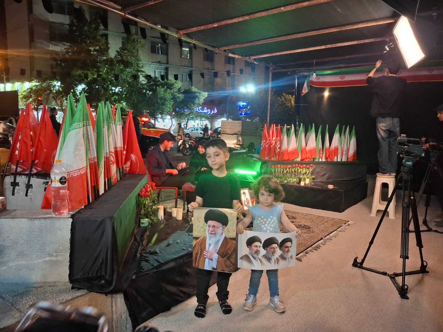 موکب مرکز مقاومت بسیج صندوق بازنشستگی کشوری در آیین وداع با رهبر شهید