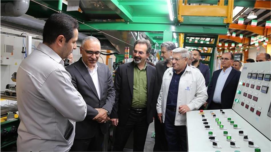 بازدید میدانی مدیرعامل صندوق بازنشستگی کشوری از شرکت ایران یاسا تایر و رابر
