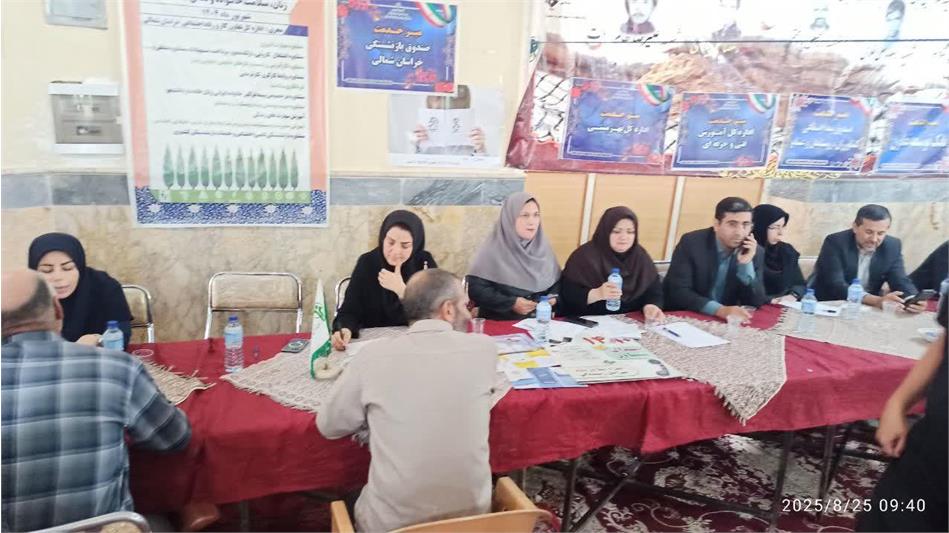 میز خدمت مدیران زیرمجموعه وزارت کار در شهرستان بجنورد برپا شد