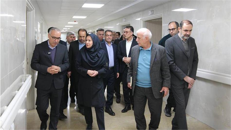 سرپرست صندوق بازنشستگی کشوری از بیمارستان شریعتی بازدید کرد