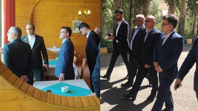 دکتر ازوجی از هتل های گاجره و دیزین بازدید کرد