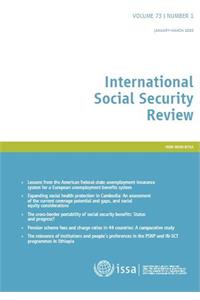 مروری بر تأمین اجتماعی بین‌المللی، سال 73، شماره 1