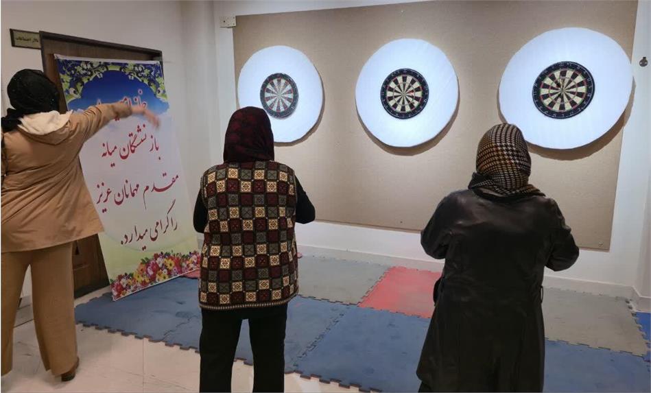 برگزاری مسابقات دارت بازنشستگان شهرستان میانه
