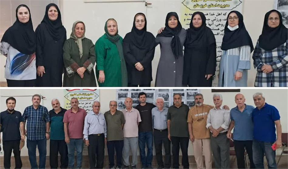 جشنواره استانی ورزشی «نشاط ماندگار، پیشکسوتان پر نشاط» در خانه امید اهواز