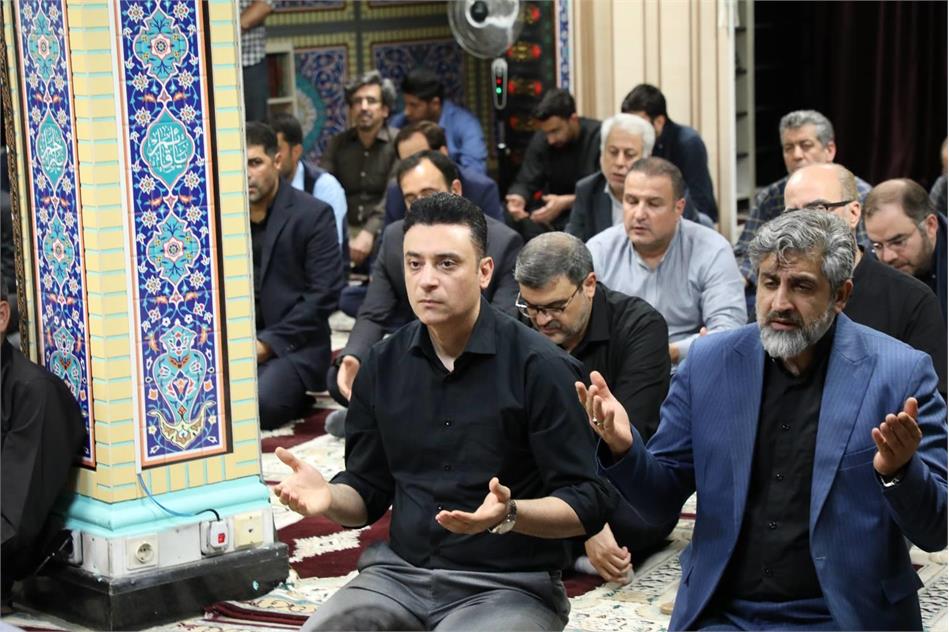 برگزاری مراسم عزاداری اباعبدالله الحسین (ع) در صندوق بازنشستگی کشوری