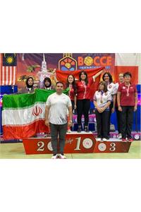 Retired women from the CSPF were runners-up in the Women's World Bowls Doubles Championship