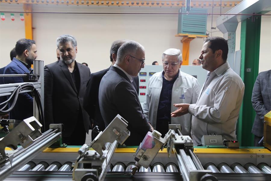 بازدید میدانی مدیرعامل صندوق بازنشستگی کشوری از شرکت ایران یاسا تایر و رابر 6